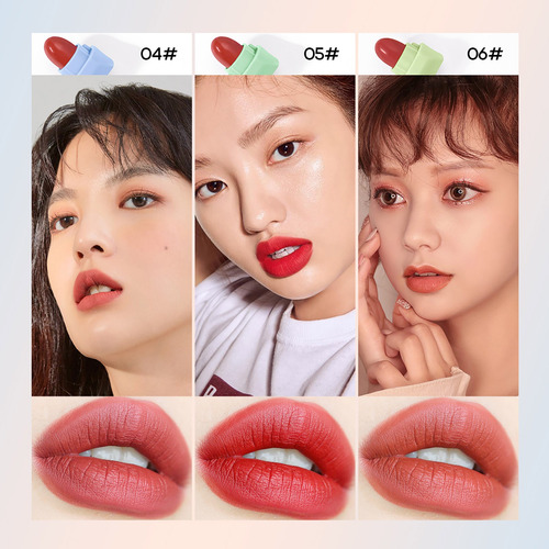 Mini Lipstick Lip Gloss Care Set, Pacote De Ml, Hidratante L