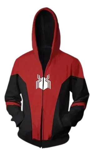 Casaca Spiderman Hombre Araña, Tallas Completas