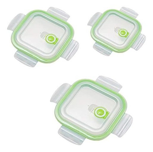 Tapas - Hemoton 3 Pcs Lunch Box Replacement Lids Meal Prep C