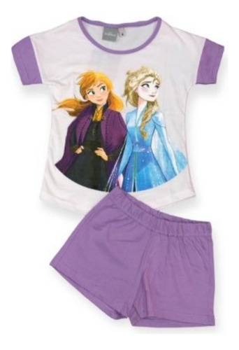 Pijama Frozen - Elsa Y Ana - Disney Lic. Original