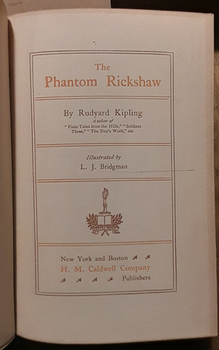 The Phantom Ricksaw - Rudyard Kipling C8