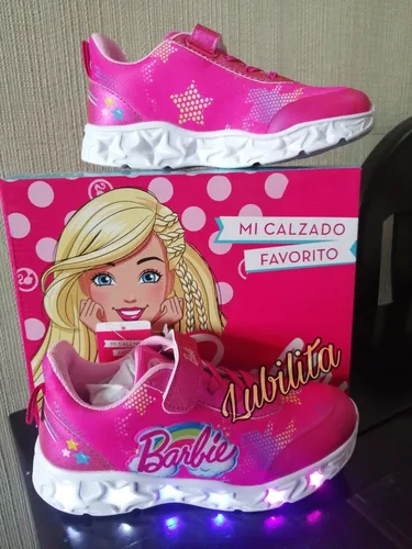 Zapatillas Barbie Con Luces Y |
