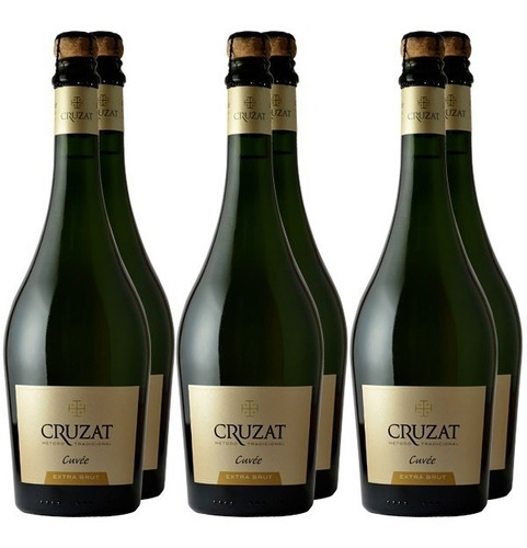 Champagne Cruzat Cuvee Extra Brut X750cc Caja X6 