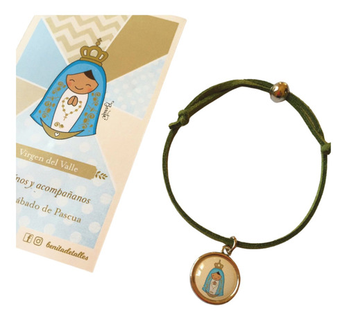 Regalo Pulsera Protección Virgen Del Valle