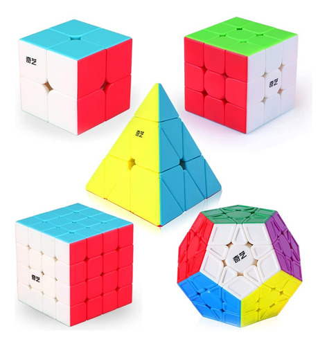 Juego De Cubos De Velocidad 2x2, 3x3, 4x4 Y Más Color De La Estructura