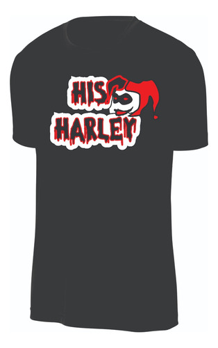 Camisetas Para Parejas His Harley Her Joker