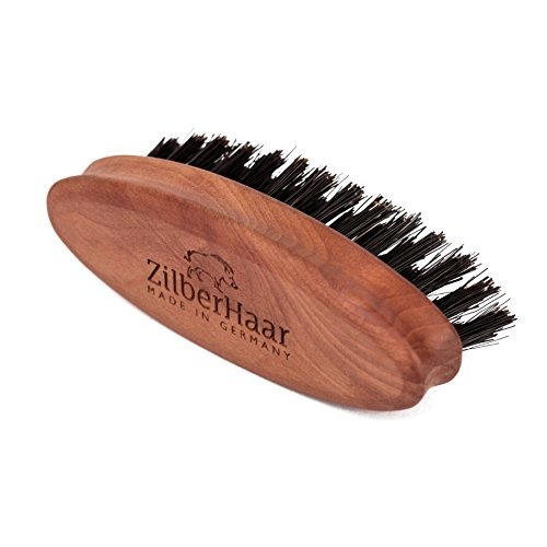 Zilberhaar Cepillo Para Barba 100% Cerdas De Jabalí Con Pel