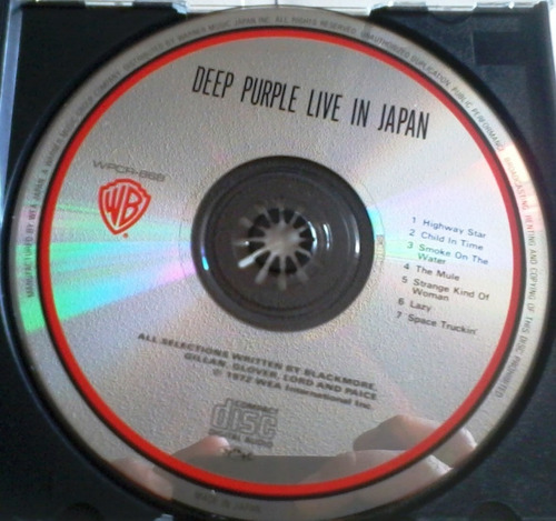 Deep Purple - Made (live) In Japan Cd Japones Hard Rock (Usado)