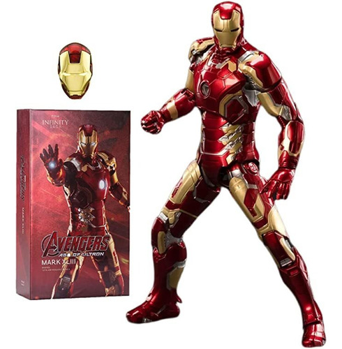 Figura De Acción Marvel Avengers Ironman Mk43 De 7 Pulgadas