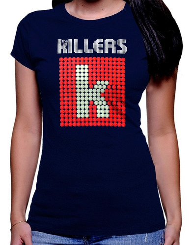 Camiseta Premium Dama Estampada The Killers 003