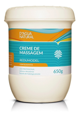 Creme Para Massagem Redumodel Com Oligovita 650g