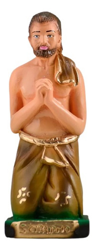Imagem São Cipriano Escultura Em Gesso Estatua Católica