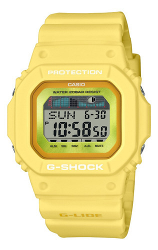 Reloj G-shock Hombre Glx-5600rt-9dr Color De La Correa Resina