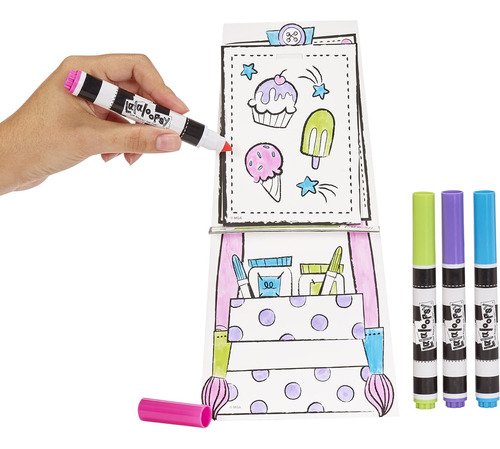 Boneca Lalaloopsy Color Me - Penny Dots N Blots, Boneca M
