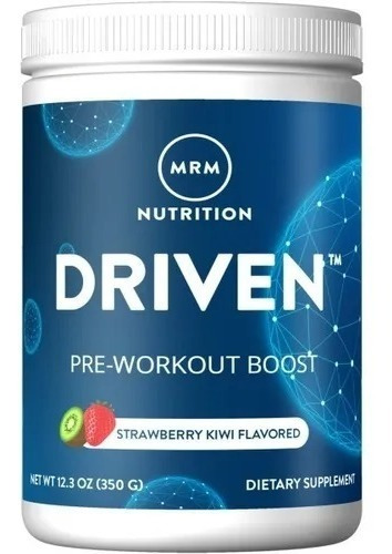 Pré Treino Driven 350gr 30 Doses - Mrm Nutrition Importado