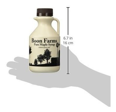 Jarabe De Arce 100% Puro De Boon Farms, Color Oscuro De