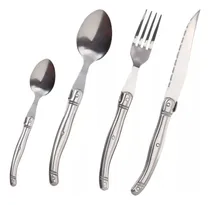 Comprar Juego De Cubiertos 24pzs Set Acero Inoxidable Estilo Frances