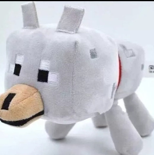 Peluche Minecraft De Steve Con Armadura De Diamante