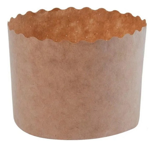 Forma P/mini Panetone Kraft 100g C/12un. Ecopack