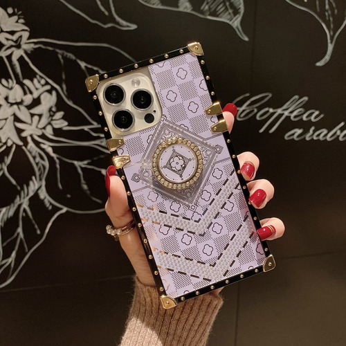 Funda Para iPhone Carcasa Celular Anticaida Case Con Anillo