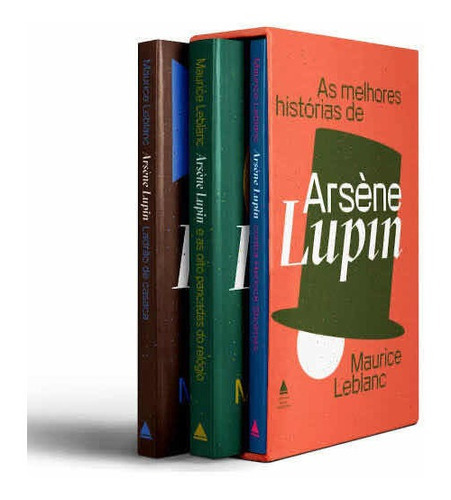Box As Melhores Histórias De Arsène Lupin, De Maurice Leblanc. Editora Nova Fronteira, Capa Dura Em Português
