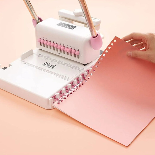 Laminadora Enmicadora A3 - Anilladora Rosa - Mini Guillotina