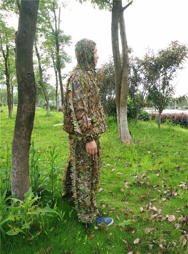 Traje De Camuflaje Táctico Francotirador Ghillie Camuflaje,