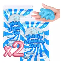 Comprar Set 2pz Gel Limpiador Carros Celular Teclados Slime Colores