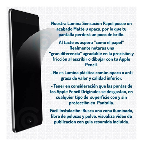 Lamina Paperlike Sensación Papel Todas Las Tablet Huawei