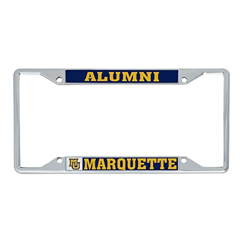 Marco De Placa De Metal De Universidad Marquette Golden...