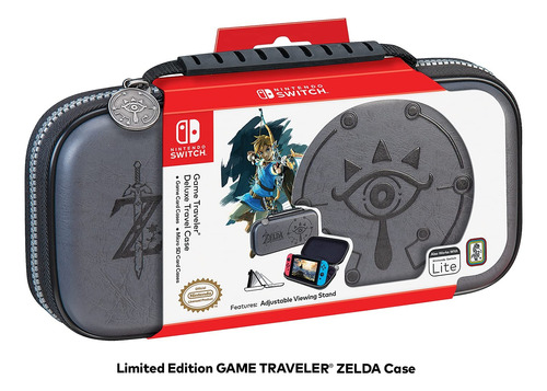 Nintendo Switch Game Estuche Travel  Zelda Breath Sheika