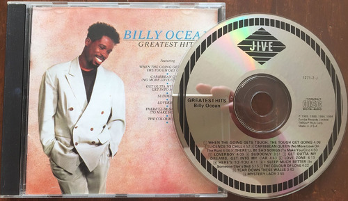 Billy Ocean Greatest Hits Cd Eua Rara Ed. Descatalogado