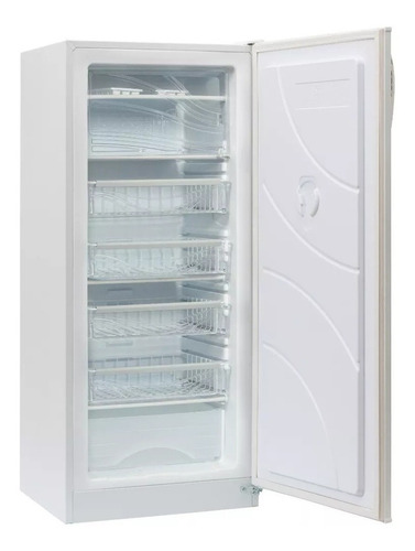 Freezer Vertical Briket Fv 6200 226l Blanco 220v