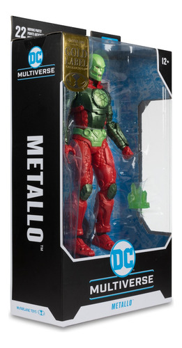 Figura Metallo Gold Label Mcfarlane Toys - Dc Multiverse