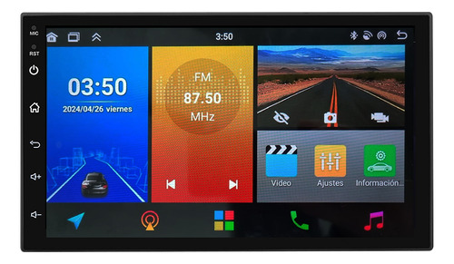 Stereo Android Auto Carplay Vw Vento Gol Trend Passat Amarok