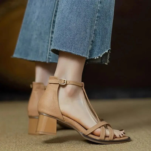 Sandalias Romanas, Zapatos De Verano De Tacones Altos Para M