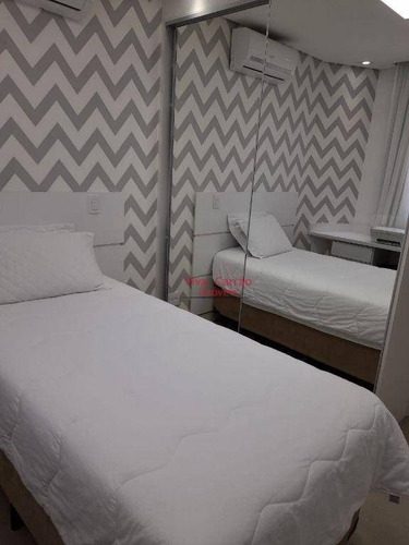 Apartamento De Alto Padrão Com 3 Suítes, 4 Vagas E Depósito À Venda, 135 M² Por R$ 1.000.000 - Vila Formosa (zona Leste) - São Paulo/sp - Ap0654