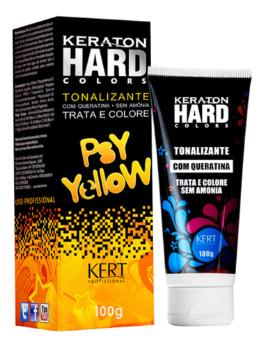 Keraton Tonalizante Hard Colors Psy Yellow