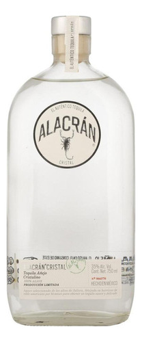 Caja De 6 Tequila Alacran Cristal Añejo 750 Ml