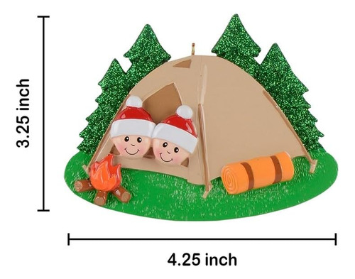 Adornos De Campamento Personalizados, 2024 Familia Para Acam