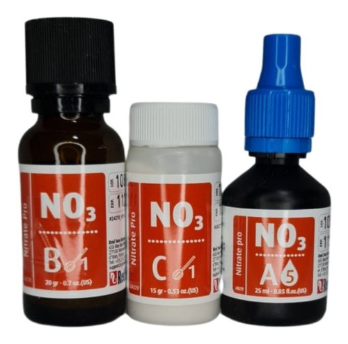 Nitrate Pro 100 Test Red Sea Repuesto Nitrato Acuario Marino