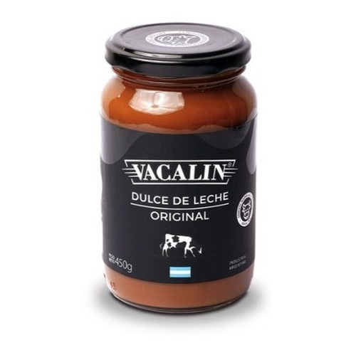 Dulce De Leche Original Vacalin Sin Tacc Frasco Vidrio 450gr