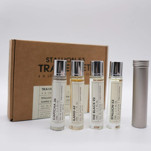 Set Stallion 53 Travel 4 X 15 Ml 60 Mls