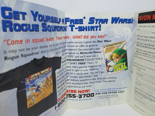 Apenas O Manual - Star Wars Rogue Squadron Nintendo 64 + F. (Usado)