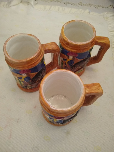 Vasos Para Tomar Cerveza De Ceramica Artesanal