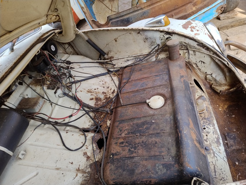 Fusca 1970 Para Restaurar Com Documentos Estrutura Boa