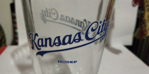 Vaso Cerveza Kansas City Royals Baseball Sport Deporte Beer