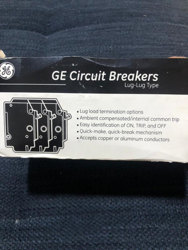 Ge Circuit Breakers Thqc32080wl 80amp 240volt 3 Poles