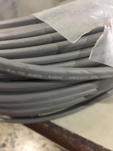 Cable Por Mts Semi Plomo Nm 2x12 Elecon