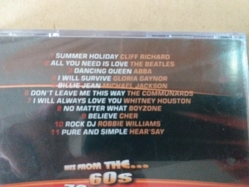 Cd The Best Of 60s, 70s, 80s, 90stribute Collection
